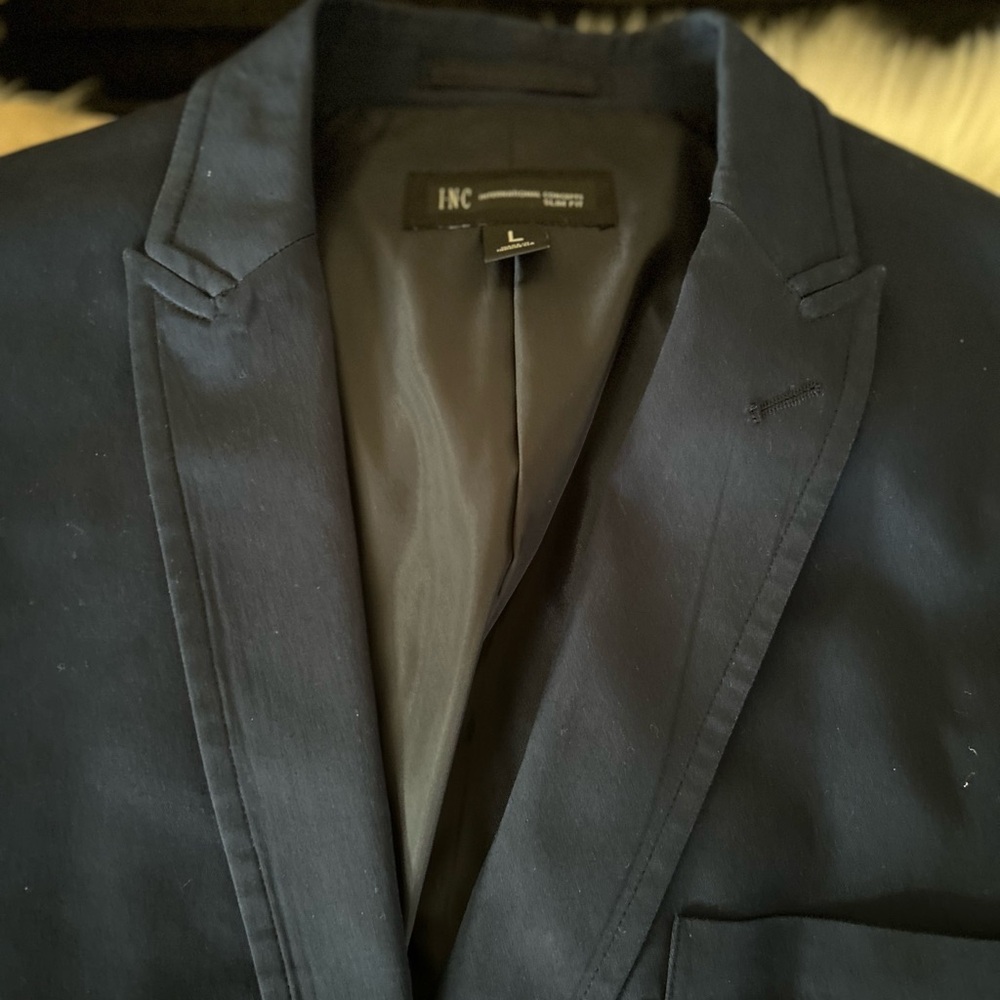 Macy's Men's Brown Lined Blazer